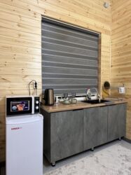 Посуточная аренда домов: 25 м², 1 комната, Утепленный, Теплый пол, Бронированные двери — 17