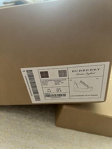 krasofka: Burberry Low Top Sneaker – qadın üçün - Model: ALF Salmond Sneaker — 2
