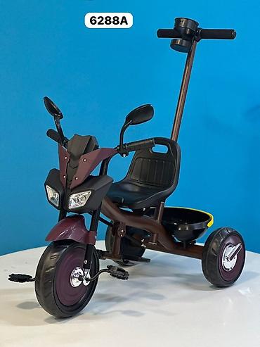 Velosipedlər: Uşaq üçtəkərli velosiped – Model 6288A - İdman motosikletindən — 4