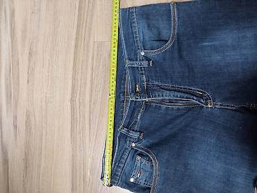 Farmerke: Muške farmerke, tamno plavi denim sa blagim izbledelim efektom — 5