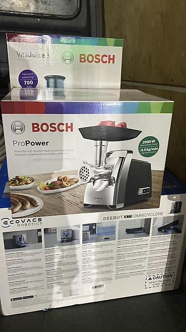 Mətbəx texnikası: Bosch VitaJuice 3 şirəçəkmə aparatı və ƏtÇəkən 670 manata alınıb dəst — 3