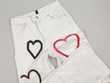 aplikacja z ubraniami: H&M Divided, Jeansy damskie, rozmiar M