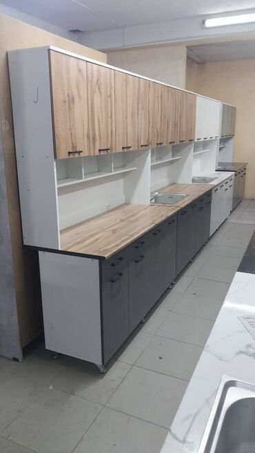 Кухонные гарнитуры: Кухонные гарнитуры с верхними и нижними модулями, нишей для — 4