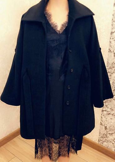 Пальто: Каракуль молодая с норкой молочная кашемировая пальто и пальто чёрная at lalafo.kg — 4 Пальто: Каракуль молодая с норкой молочная кашемировая пальто и пальто чёрная — 4