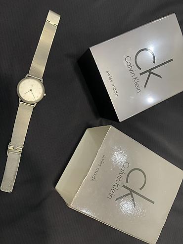 Кол сааттар: Классикалык сааттар саат, Calvin Klein, Швейцария, Асыл нуска, Унисекс, Жаңы — 8