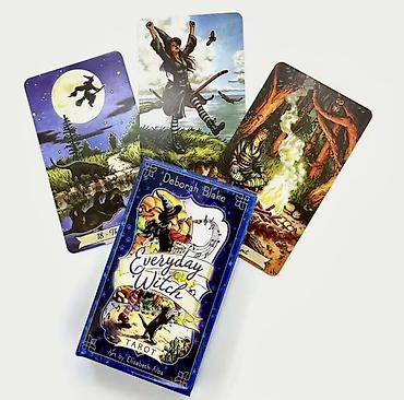 fiziki xerite: Everyday Witch Tarot – Deborah Blake (illüstrasiyalar: Elisabeth Alba) — 1