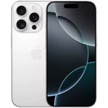 ayfon 16 pro max qiyməti: IPhone 16 Pro Max, 256 GB, White Titanium, Zəmanət