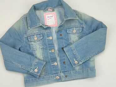 skarpety z wełny merino na lato: Children's jeans jacket, 4-5 years, 104-110 cm, condition - Very good