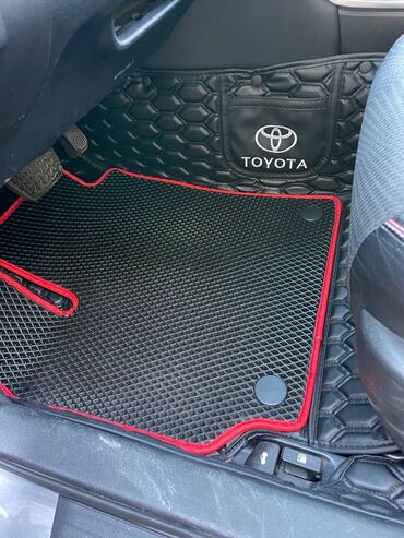 Полики: 5D Экокожа Полики Для салона Lexus, цвет - Черный, Новый, Самовывоз, Бесплатная доставка, Платная доставка — 9