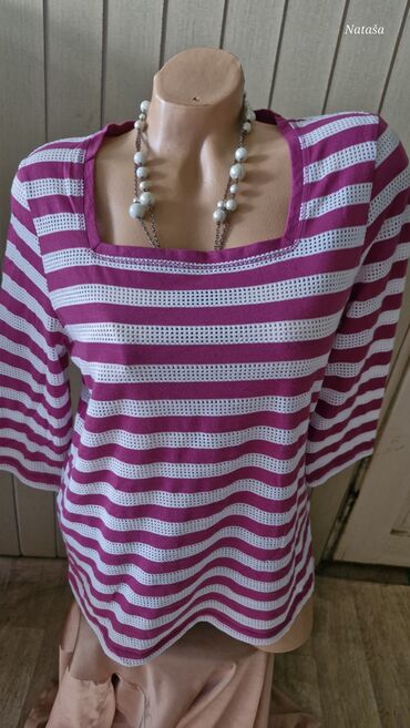 bluze luna: BStyle, XL (EU 42), Stripes, color - Pink