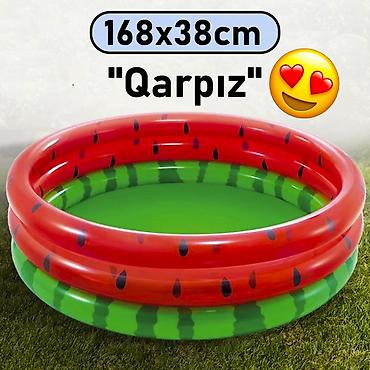 Hovuzlar: Məhsul №8013 — Intex Şişmə Uşaq Hovuzu “Qarpız” 581TX58448 - Brend — 1