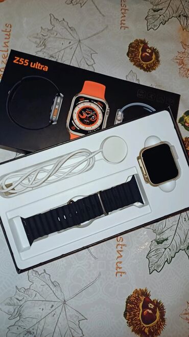 Смарт часы: Новый, Смарт часы, Smart, Сенсорный экран, цвет - Черный