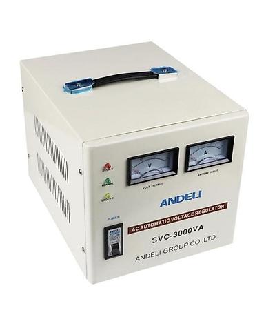 Stabilizator Andeli SVC-3000 KV 110-250 Xüsusiyyətlər Brend: Andeli lalafo.az -da Stabilizator Andeli SVC-3000 KV 110-250 Xüsusiyyətlər Brend: Andeli