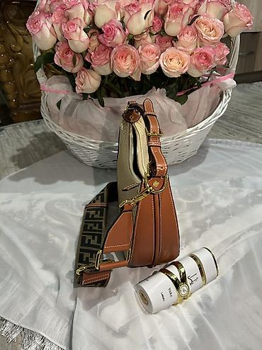 Классические сумки: Классическая сумка, Fendi, Италия, Материал: Комбинированный материал, Оригинал, Женские, Новый — 4