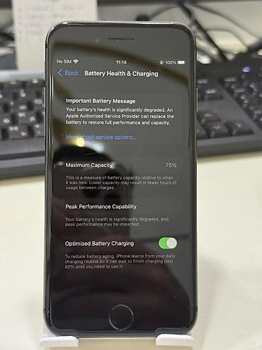 iphone 143: IPhone 8, 64 GB, Qara, Barmaq izi, Face ID — 7