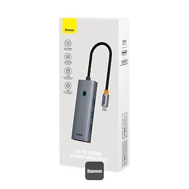 ipad lalafo: Baseus Flite Series 5-in-1 B00052809813-00 USB-C HUB Kompakt — 1