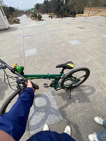 goran velosiped: Qatlanan dağ velosipedi – BmxX G7 (yaşıl) Xüsusiyyətlər: - Qatlanan — 2