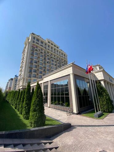 долгосрочная квартира пишпек: 2 бөлмө, 76 кв. м, Элитка, 3 кабат, Евроремонт