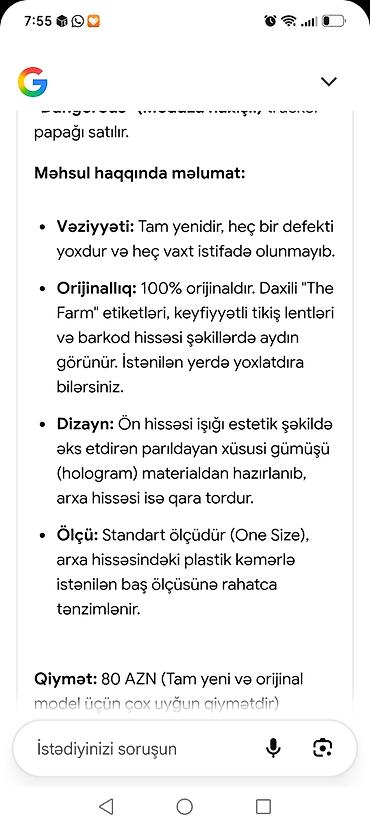 kepka: Goorin Bros “The Farm” seriyasından “Dangerous” (meduza naxışlı) — 4