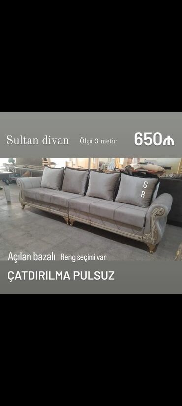 künc divanların qiyməti: Divan, Yeni, Açılan, Bazalı