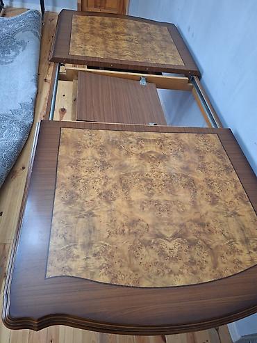 Masalar: Klassik üslubda geniş yemək masası - Material: təbii ağacdan massiv — 5