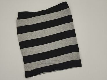 biała spódnice w czarne grochy: Спідниця, L, стан - Хороший