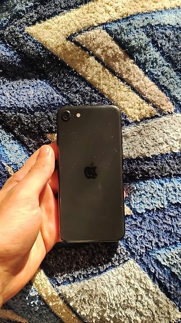 IPhone SE 2020, 64 GB, Qara, Barmaq izi, Simsiz şarj