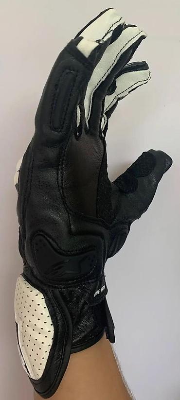 Oprema za bicikliste: Rukavice za motocikl – sportski model GPX - Materijal: prirodna koža — 4