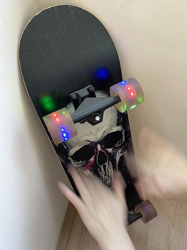 Skeytbordlar: Skateboard – NPET SK8 - Taxta: klassik konkav formalı, iki uclu — 2