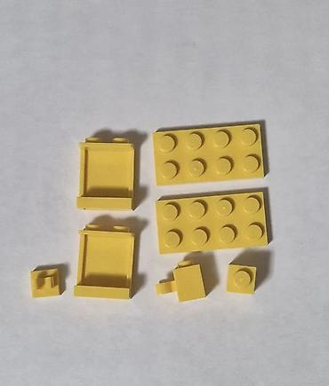 Ostalo: Lego original žuti auto sa dodatnim žutim delovima, auto je dobro — 2