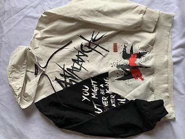 Джинсы: Мужские джинсы, S, M, L, Jordan, Б/у, цвет - Белый, Самовывоз — 28