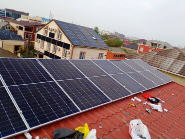 Tikinti işləri: Evlere isiq serfiyatini azaltma veya tam azaltmaq ucun guneş paneleri