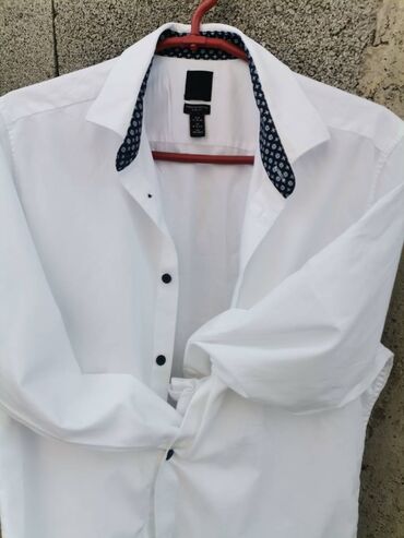 Košulje: Kao nova snežno bela muška košulja. Veličina 39/40. Slim fit — 19