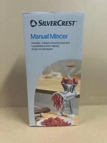 Ostala kuhinjska oprema: SilverCrest Manual Mincer – ručna mašina za mlevenje - Višenamenska — 11
