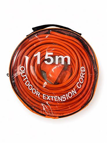 audio kabel: Açıq hava üçün uzatma kabeli – 15 metrə - Uzunluq: 15 metr - Rəng — 1