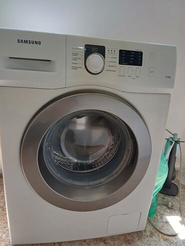 сяоми редми нот 10 про цена: Кир жуучу машина Samsung, Колдонулган, Автомат, 6 кг чейин, Толук өлчөм