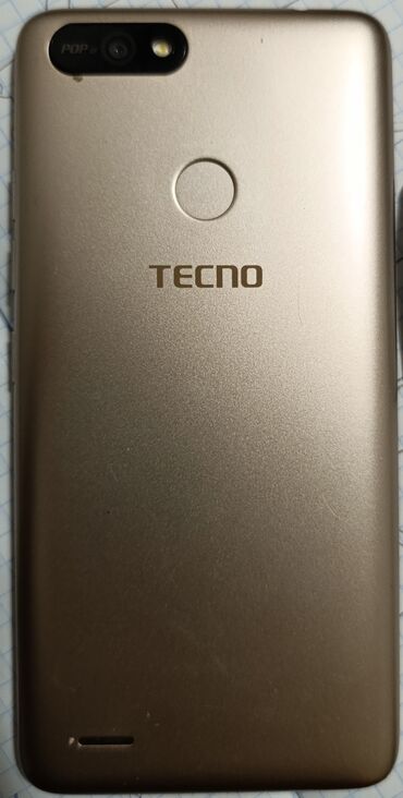 телефон самсунг s7: Tecno Pop 2F, Б/у, 16 ГБ, цвет - Золотой, 2 SIM