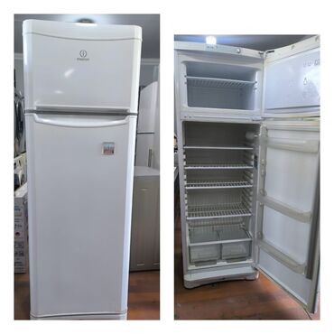 Soyuducular: İşlənmiş 2 qapılı Indesit Soyuducu Satılır, rəng - Ağ, Təkərli
