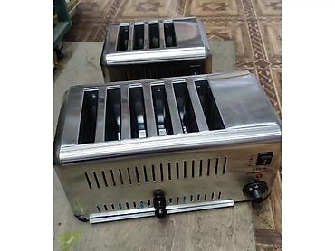 слайсер купить в баку: Toster 🟣 6 çörək ve 4 çörək Professional model Restoran ev fərq etməz — 4