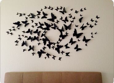 Digər ev dekoru: Əlamətdar günlərinizə gözəlliklər qatın. Kəpənəklər dekoru - qapı — 9