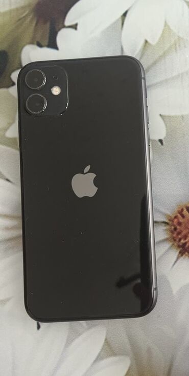 iphone 11 black: IPhone 11, 64 GB, Qara, Simsiz şarj, Face ID