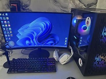 windows: Gaming və yayım üçün tam masaüstü PC seti. Процессор: Ryzen 5 5600x — 1