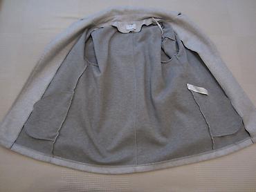 Kaputi: ZARA Basic sivi kaputić vel. M Ramena 50,pazuh 55,duzina 78cm. - — 3