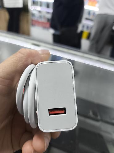 Мобильные телефоны и аксессуары: Сетевое зарядное устройство Xiaomi 90W с кабелем новый. цена — 4