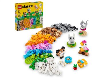 Игрушки: Lego Classic 11034 Творческие питомцы🐴🐰 рекомендованный возраст 5+,450