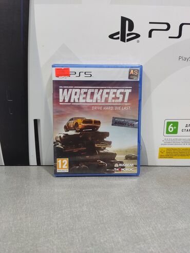 ps 4 disk: Playstation 5 üçün wreckfest oyun diski. Tam yeni, original bağlamada