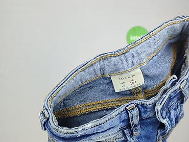top na impreze zara: Spodnie jeansowe, Zara, 3-4 lat, 104, stan - Bardzo dobry — 5
