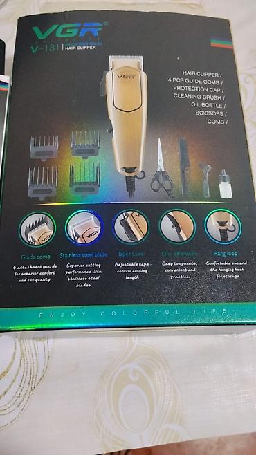yuruyus aparati: VGR V-131 Professional Hair Clipper – tam dəst saç kəsim aparatı — 2