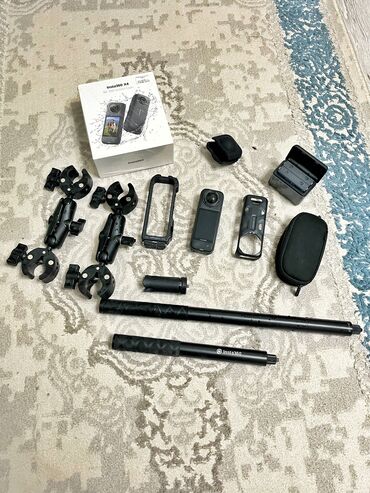 мониторы aoc бишкек: 🔥Продаю Insta 360 x4🔥 👌в комплекте: ✅камера Insta360 ✅3шт батарейки