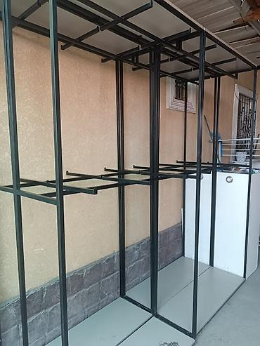 Мебель: Металлическая гардеробная система/стойка для одежды - Каркас из — 2